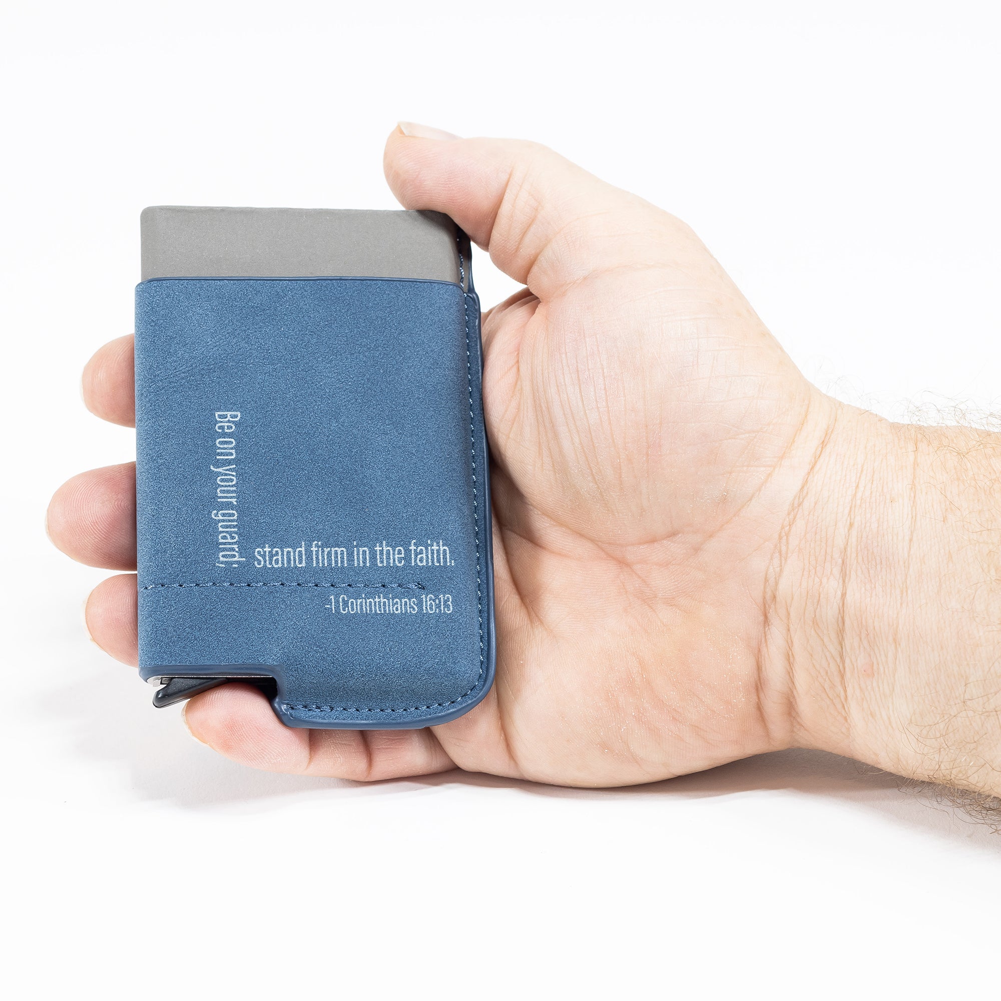 Man of God: Card Blocker RFID Auto Wallet