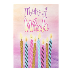 Single Cards: Birthday, Make a Wish (Set of 6)