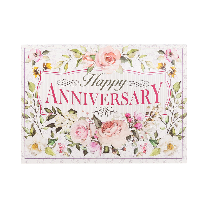 Boxed Cards: Anniversary, Floral Sprays & Traditional Wording