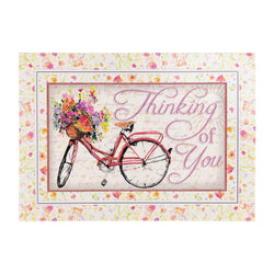 Single Cards: Thinking of You, Bicycle Colossians 1:3 (Set of 6)
