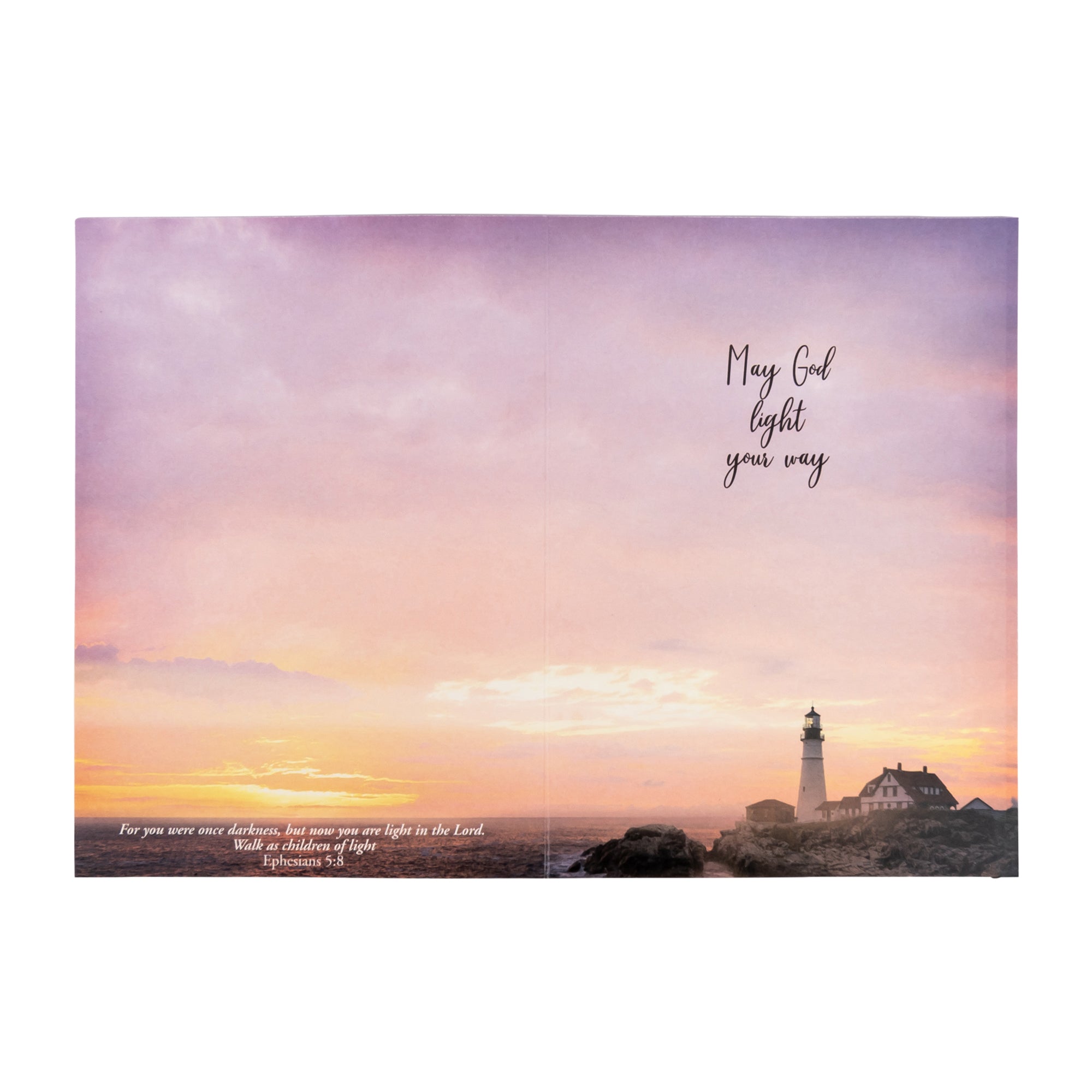 Single Cards: Inspiration, May God Light Your Way (Set of 6)