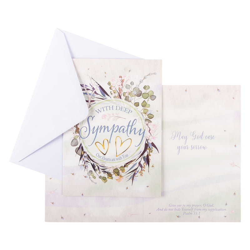 Boxed Cards: Sympathy, Trendy Watercolor Grass