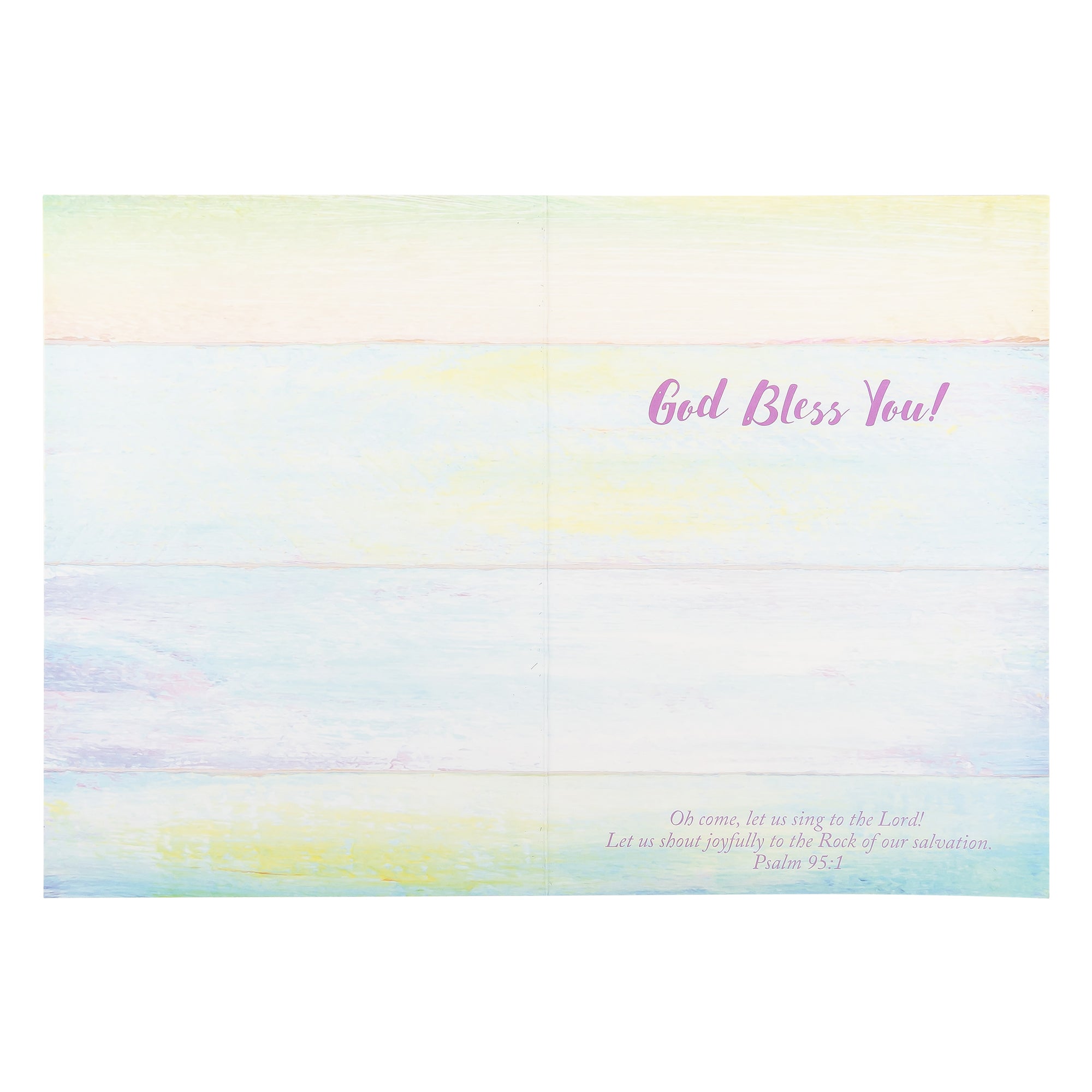 Boxed Cards: Encouragement, Multicolored Wood Planks