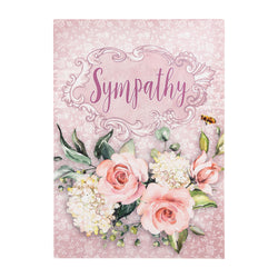 Single Cards: Sympathy Floral 2 Thessalonians 2:16-17 (Set of 6)