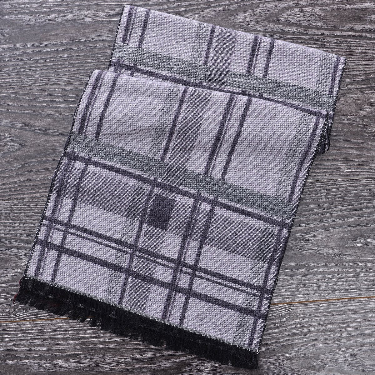 Heritage Scarf Grey (Reverse Side) by Mad Style Wholesale