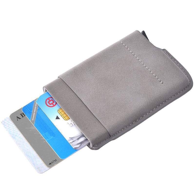 Card Blocker RFID Auto Wallet Grey by Mad Style Wholesale