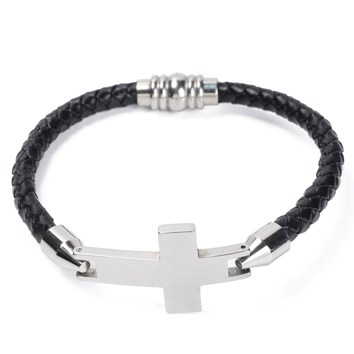 Faith Leather Bracelet