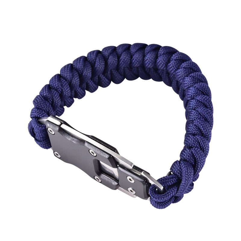 PSYCHE 5in1 Paracord Survival Bracelet With Compass, Small Flint, Paracord  Rope, Wood-Scraper & Whistle - Multifunctional Outdoor Survival Kit For  Unisex Adult : Amazon.in: Sports, Fitness & Outdoors