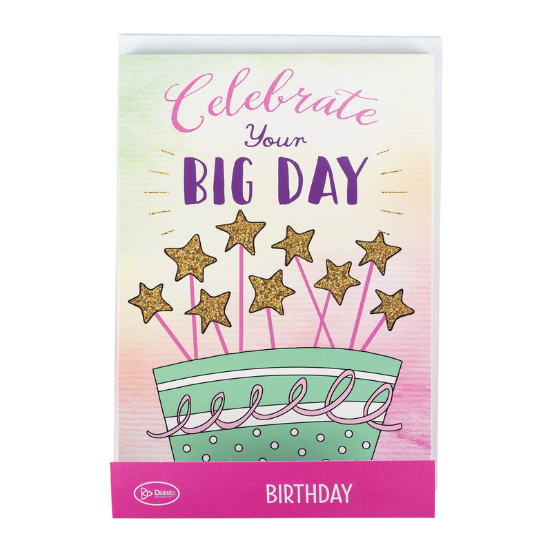 Single Cards: Birthday, Big Day, Celebrate Your Big Day (Set of 6)