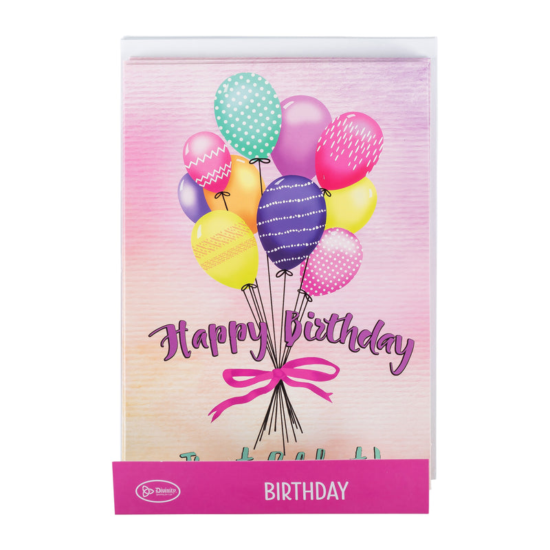 Single Cards: Birthday, Time to Celebrate (Set of 6)