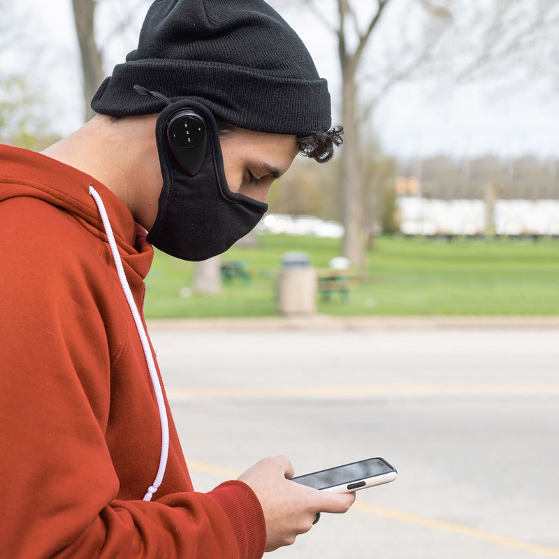 Jazzy PPE Mask With Earbuds