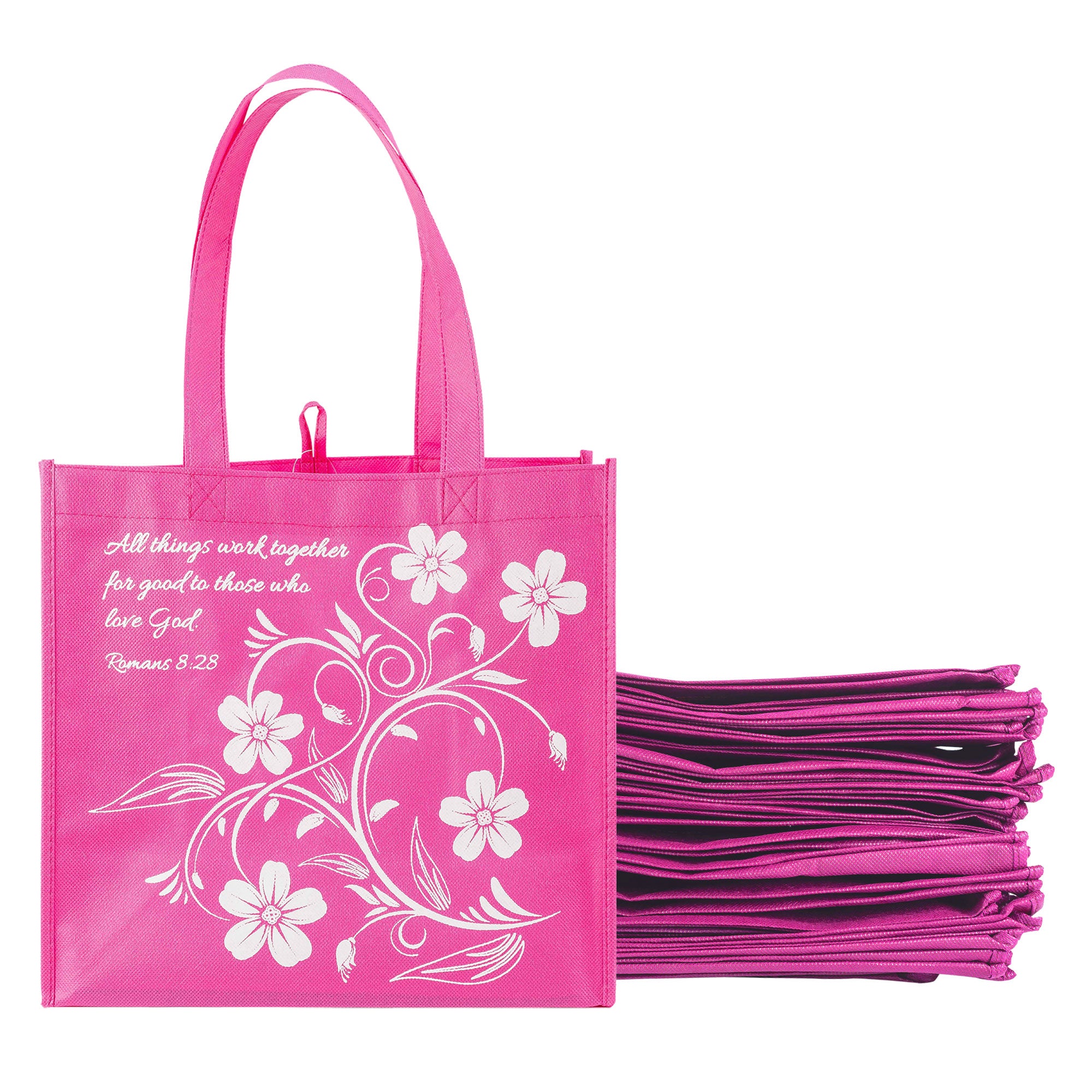 Eco Tote: All Things, Romans 8: 28