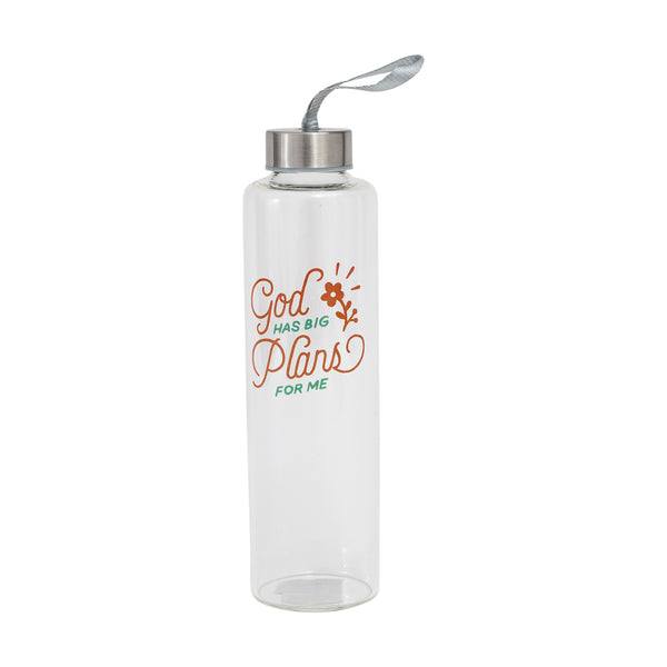 Faith Flower Water Bottle 