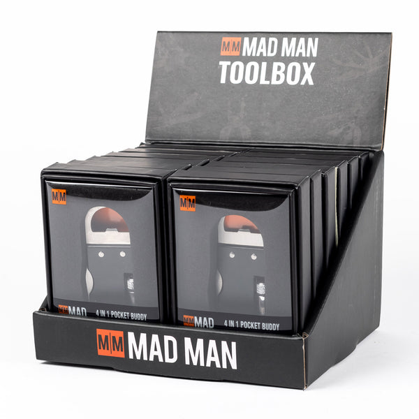 4 in 1 Pocket Buddy Tool - Mad Man by Mad Style Wholesale
