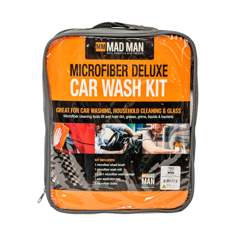 Microfiber Deluxe Car Wash Kit