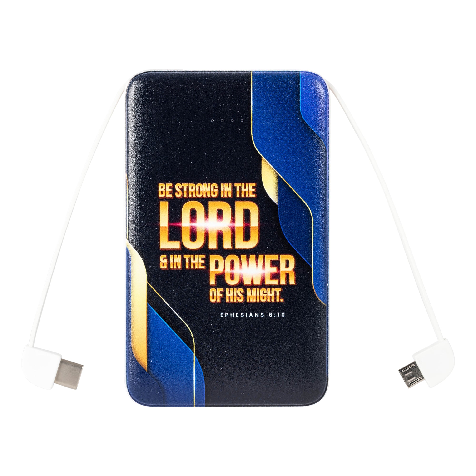 Power Bank - Black - Be Strong