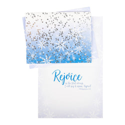 Boxed Christmas Cards: Silver Snowflake
