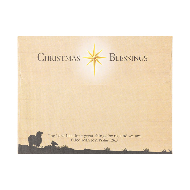 Boxed Christmas Cards: Vintage Wood Wise Men