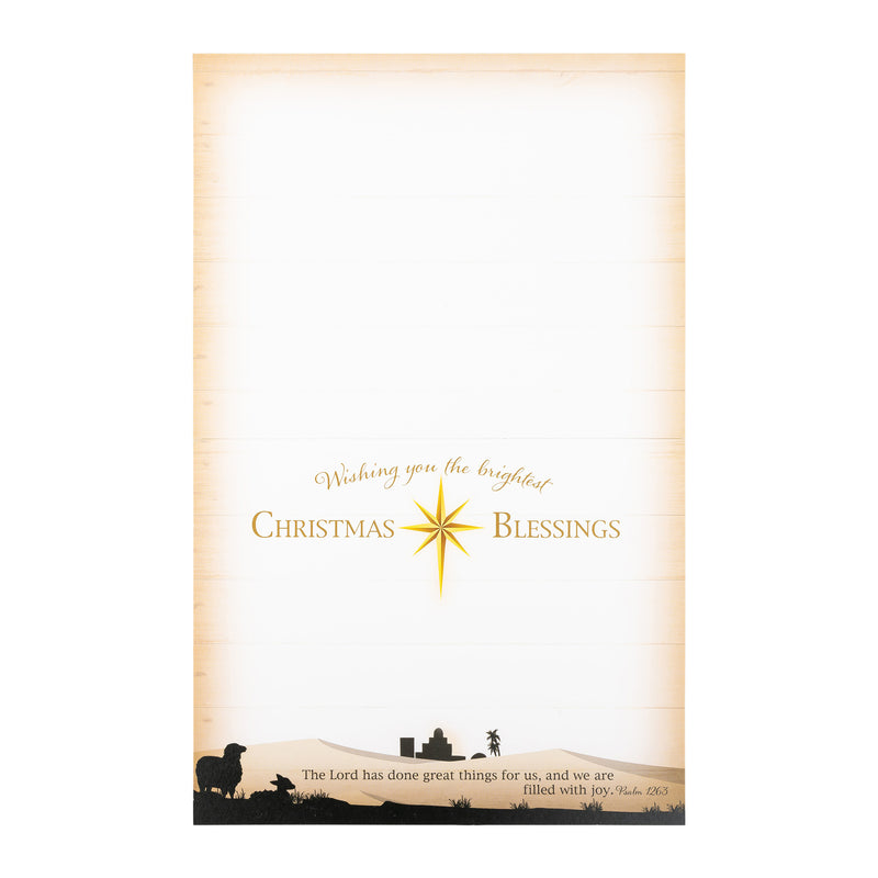 Boxed Christmas Cards: Vintage Wood Wise Men