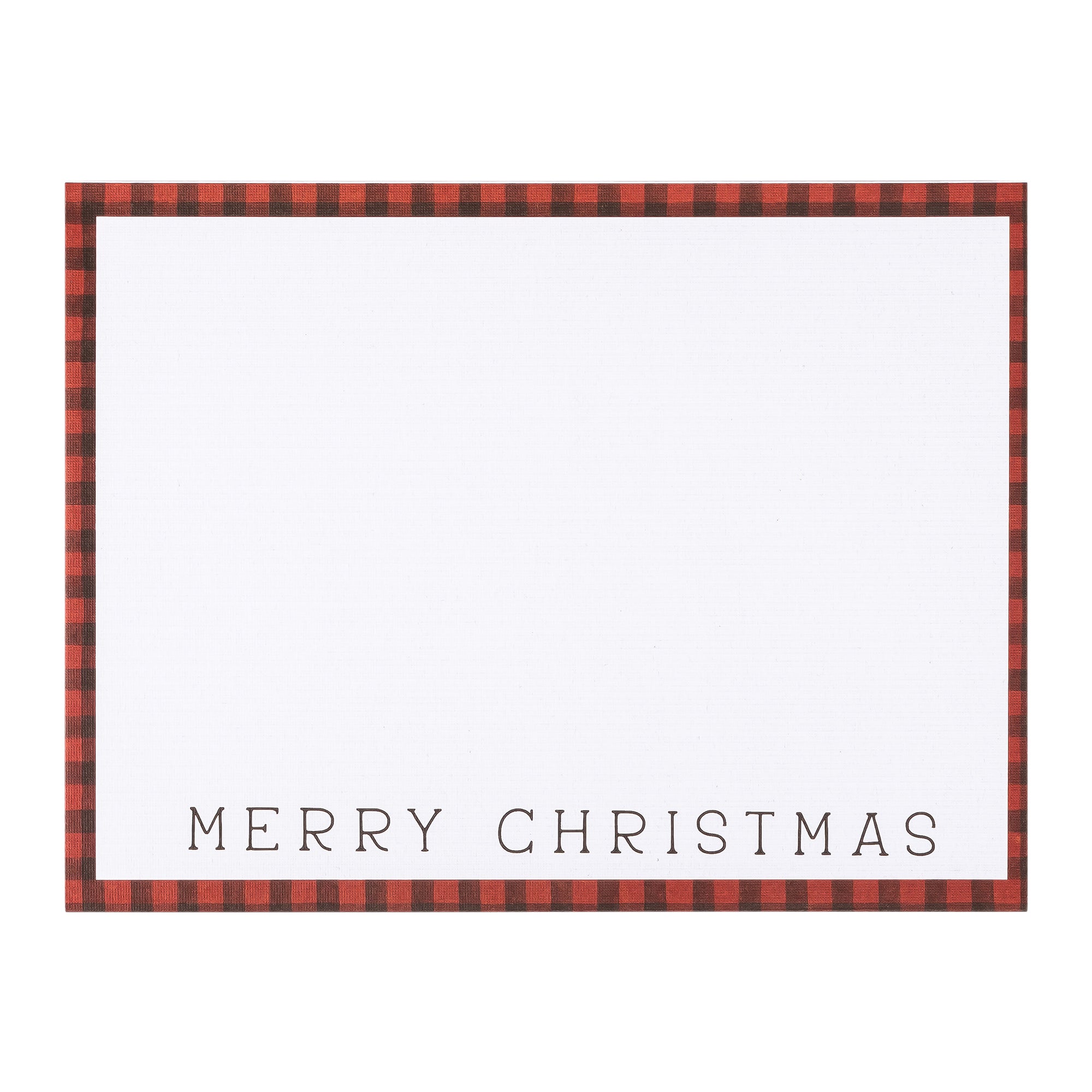 Boxed Christmas Cards: Red Plaid Truck