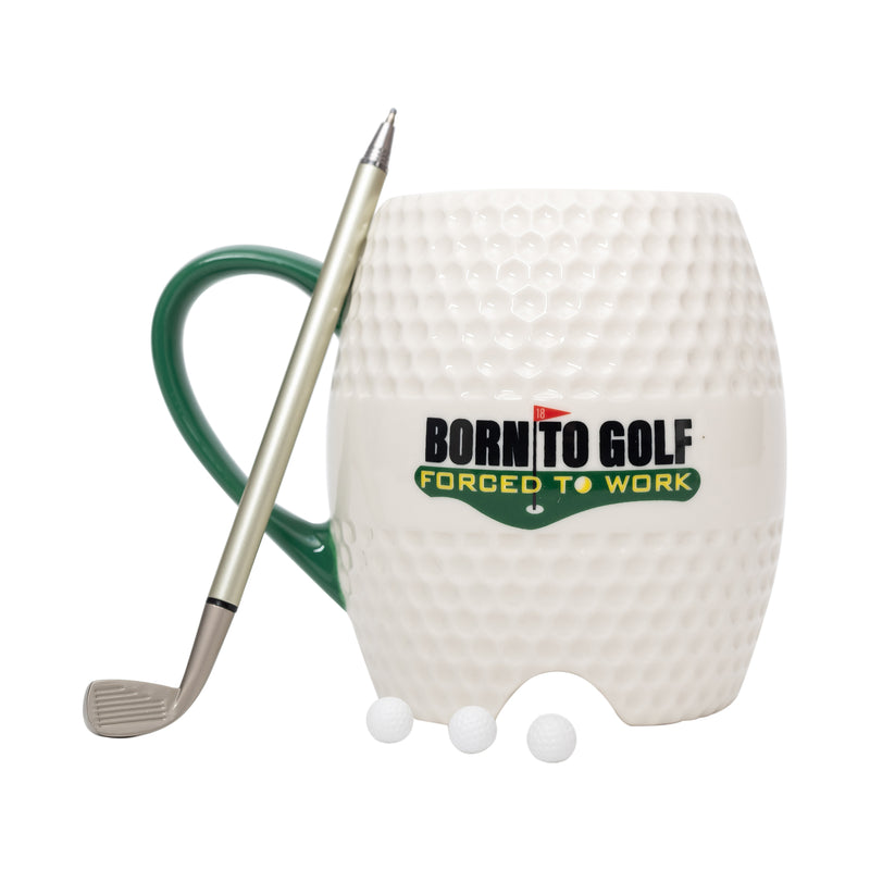 Golf Mug-Born to Golf