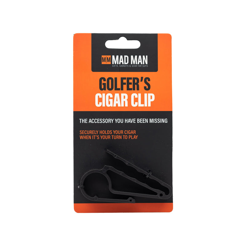 Golfer's Cigar Clip