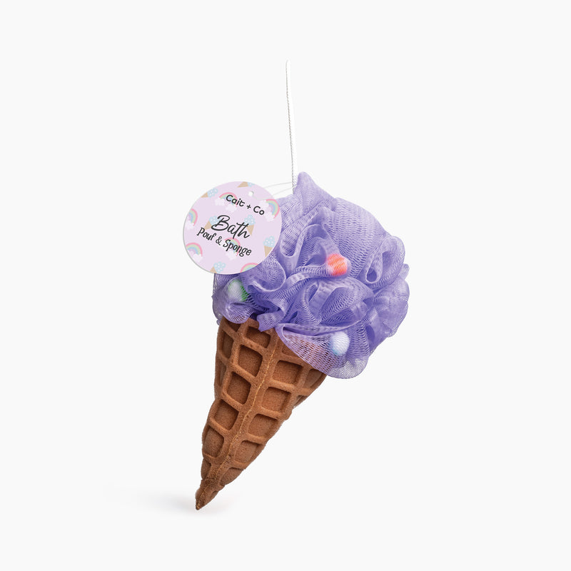 Forever Young - Bath Pouf & Sponge-Ice Cream