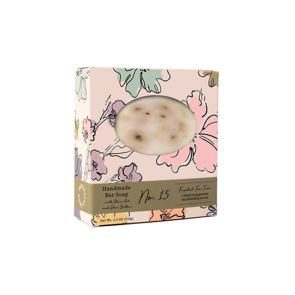 Wild Blossom Soap No. 15 - Frosted Tea Tree