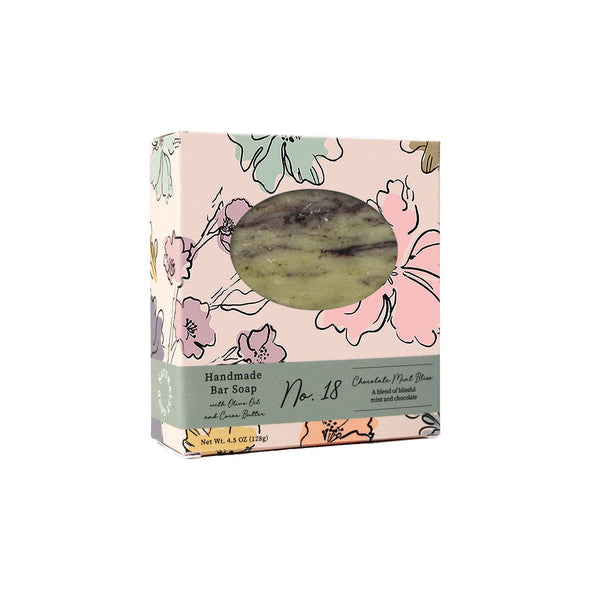 Wild Blossom Soap No. 18 - Chocolate Mint Bliss