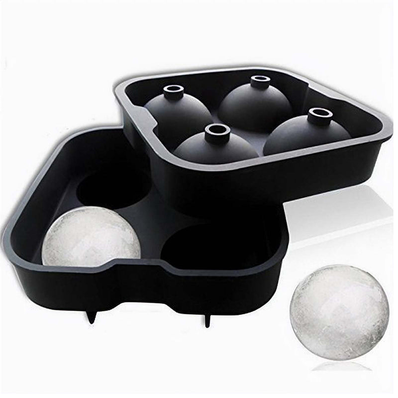 Men's Jumbo 4 Ball Silicone Ice Tray