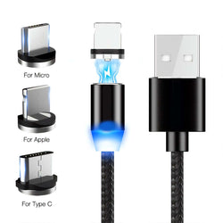 Men's Fast Charging 3 in 1 Magnet Cable Mad Man by Mad Style Wholesale