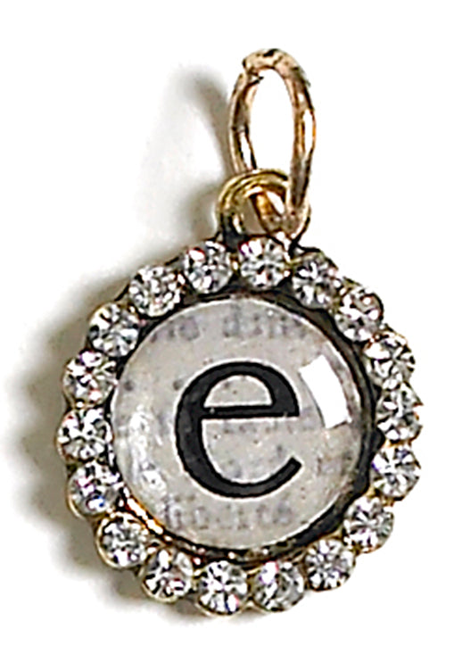 Monarch Small Letter Hanging Charm E (2 pk)