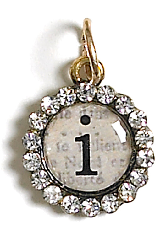 Monarch Small Letter Hanging Charm I (2 pk)
