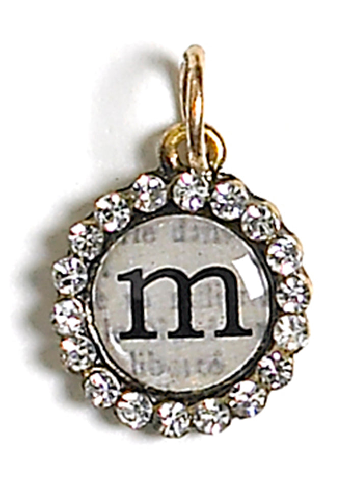 Monarch Small Letter Hanging Charm (2 pk)