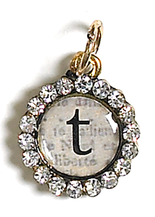 Monarch Small Letter Hanging Charm T (2 pk)