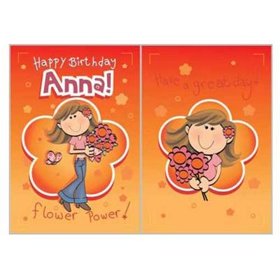 Singing Card- Anna