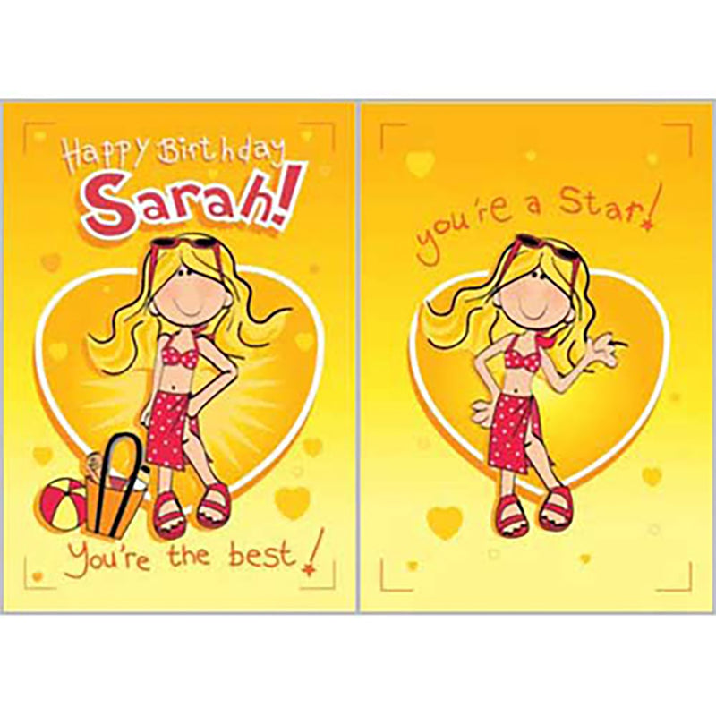 Singing Card- Sarah