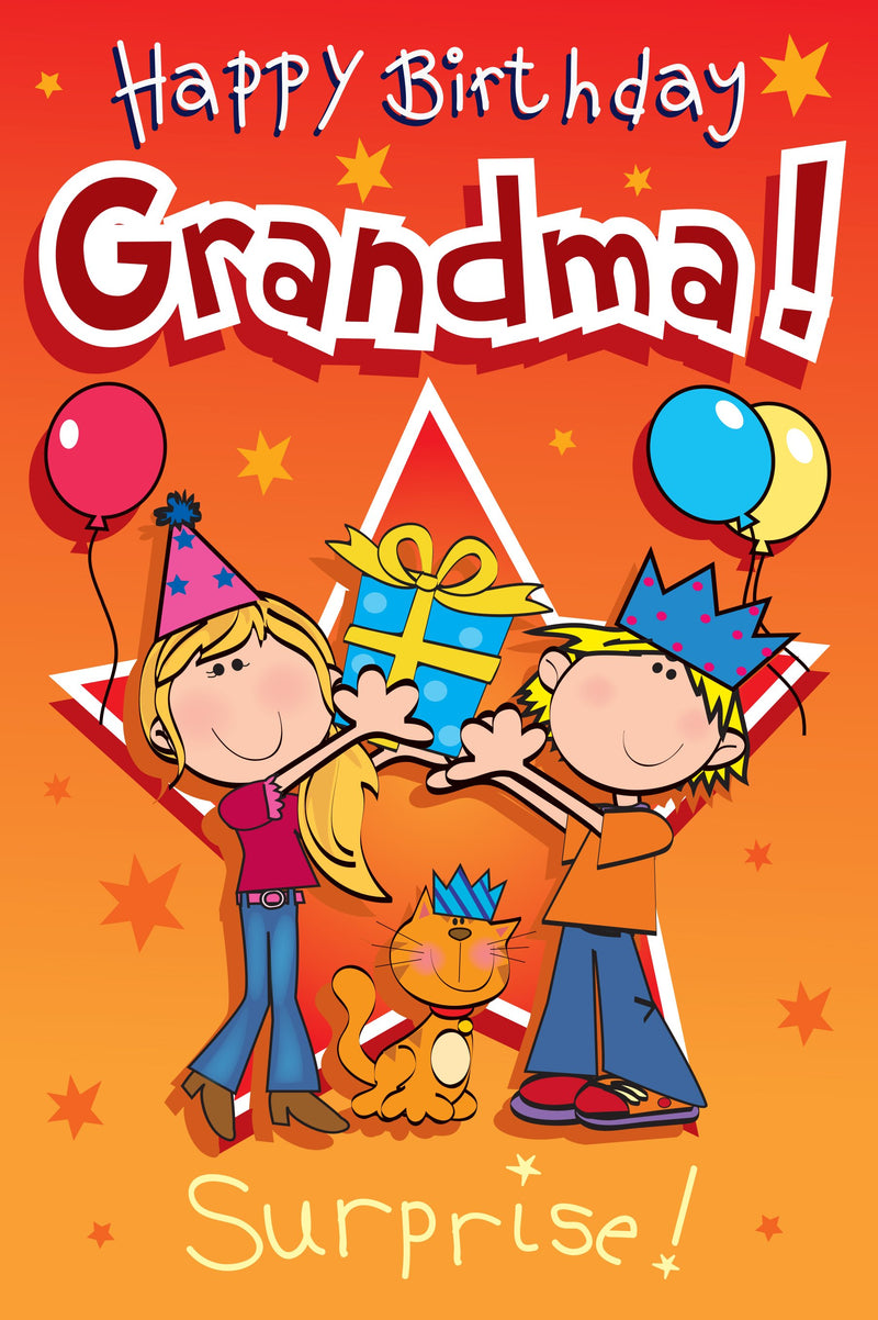 Singing Card- Happy Birthday Grandma