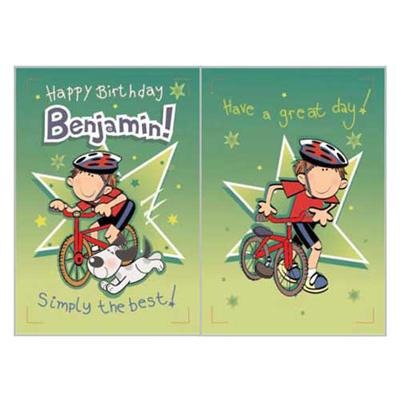 Singing Card- Benjamin