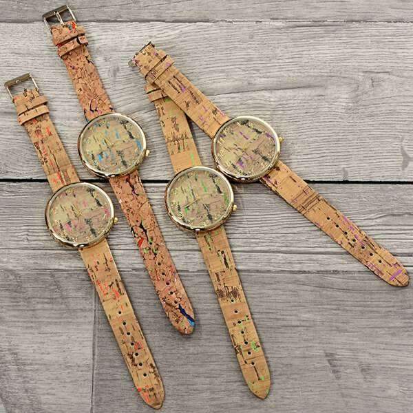 Corked Watch,Watches,Mad Style, by Mad Style