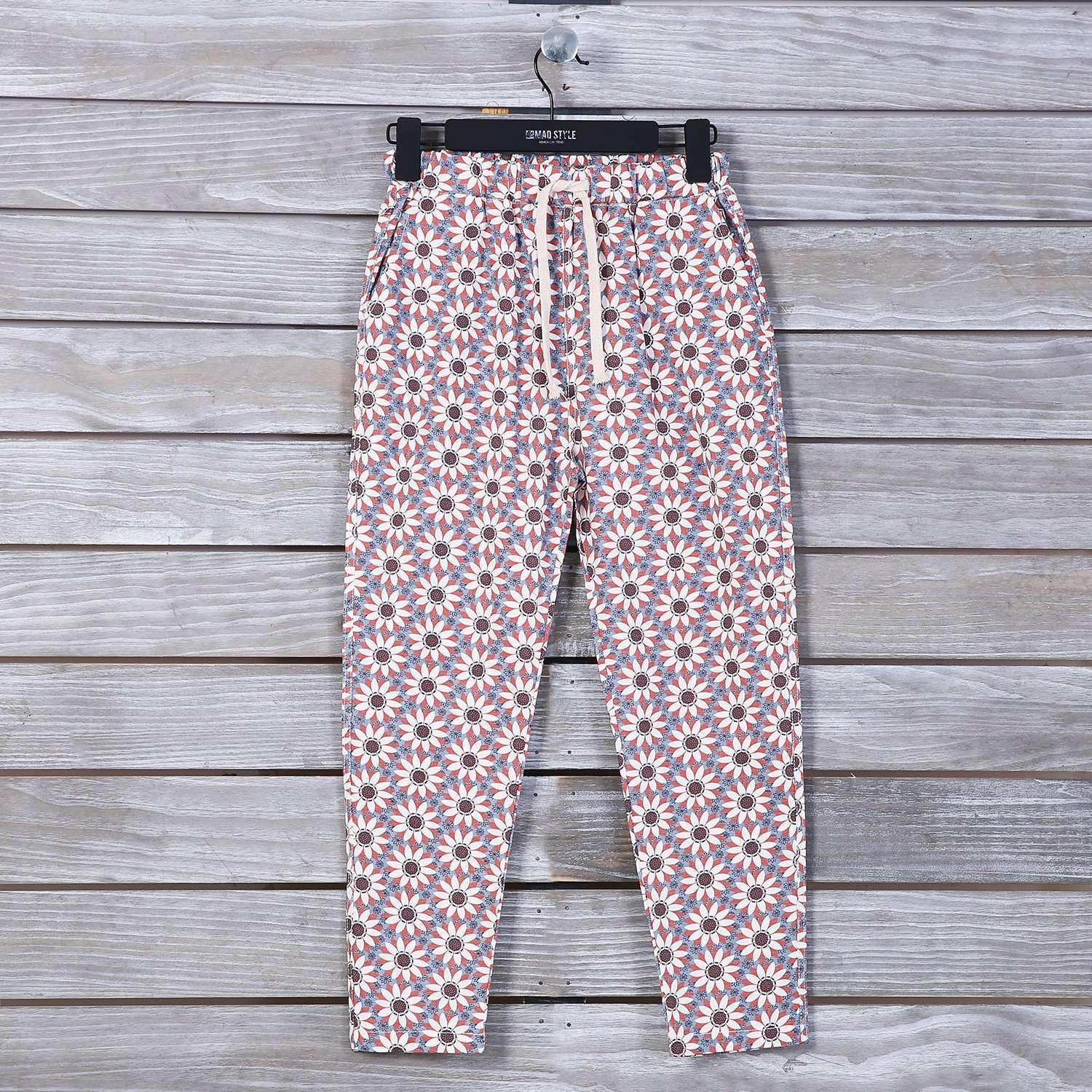 Printed Jogger Pants,Bottoms,Mad Style, by Mad Style